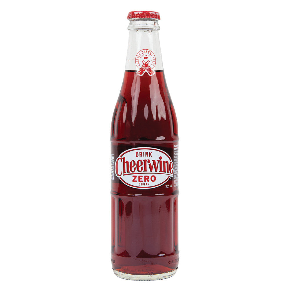 Wholesale Cheerwine Zero Sugar 12 Oz Bottle- Bulk
