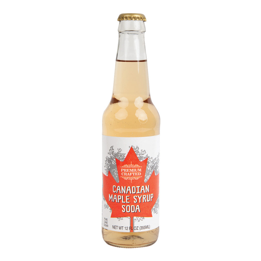 Wholesale Canadian Maple Syrup Soda 12 Oz Bottle- Bulk