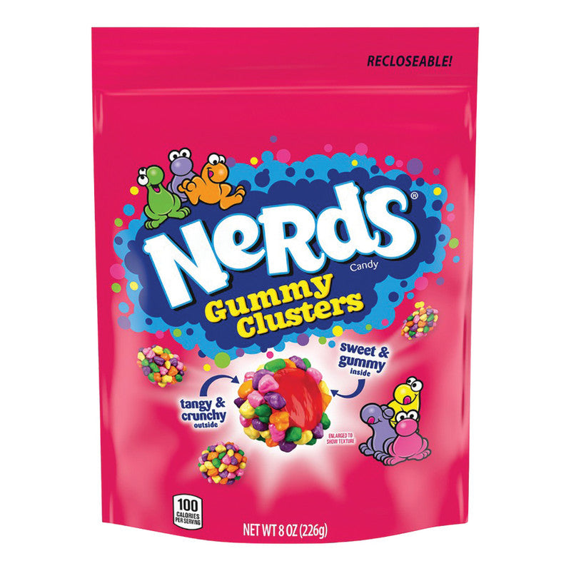 Wholesale Nerds Clusters 8 Oz Pouch- Bulk