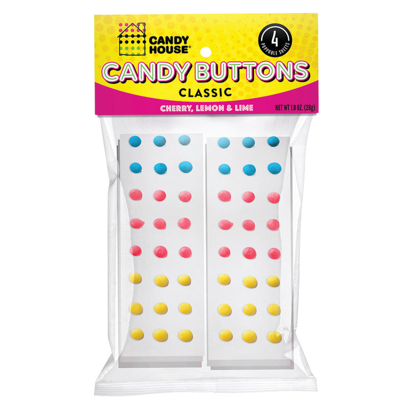 Wholesale Candy Buttons Original 1 Oz Peg Bag- Bulk