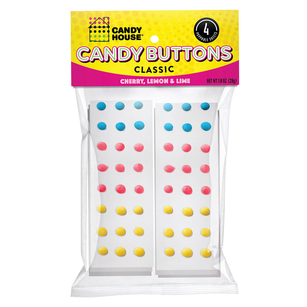 Wholesale Candy Buttons Original 1 Oz Peg Bag- Bulk