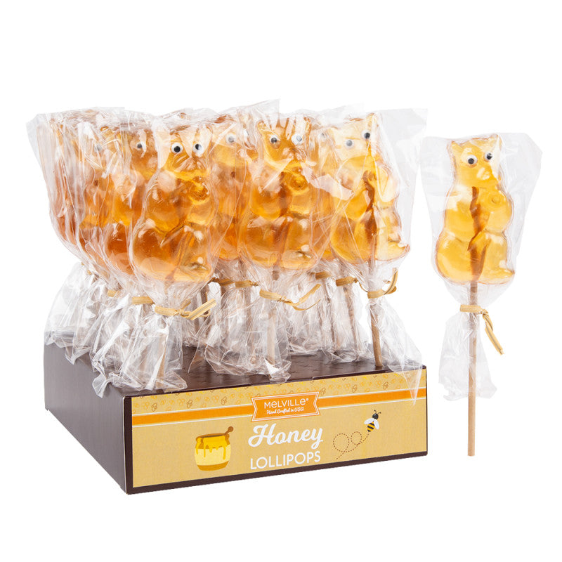 Wholesale Honey Bear 1 Oz Lollipop- Bulk