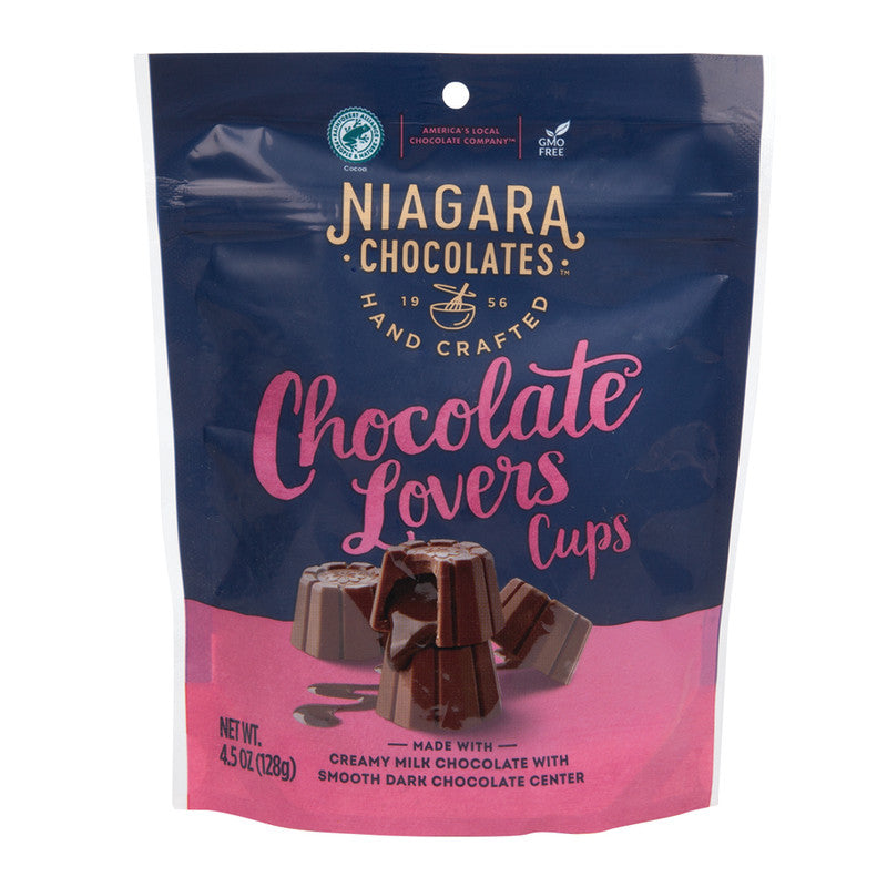 Wholesale Niagara Milk Chocolate Lovers Cups 4.5 Oz Pouch- Bulk