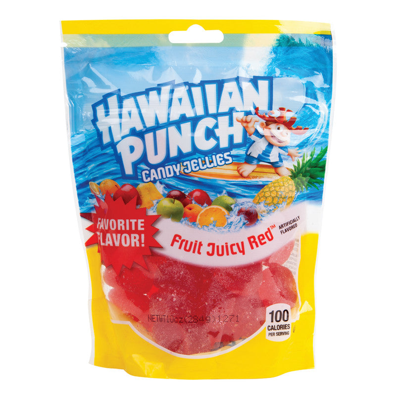 Wholesale Hawaiian Punch Red Jellies 10 Oz Peg Bag- Bulk
