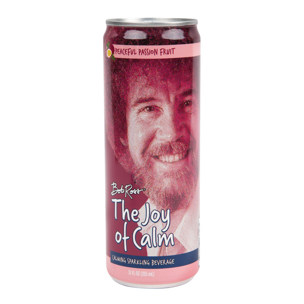Bob Ross Energy Drink Joy Of Calm 12 Oz Can *Not For Sale In Canada*