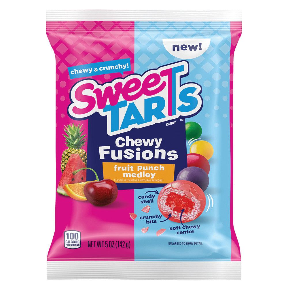 Wholesale Sweetarts Chewy Fusions 5 Oz Peg Bag- Bulk