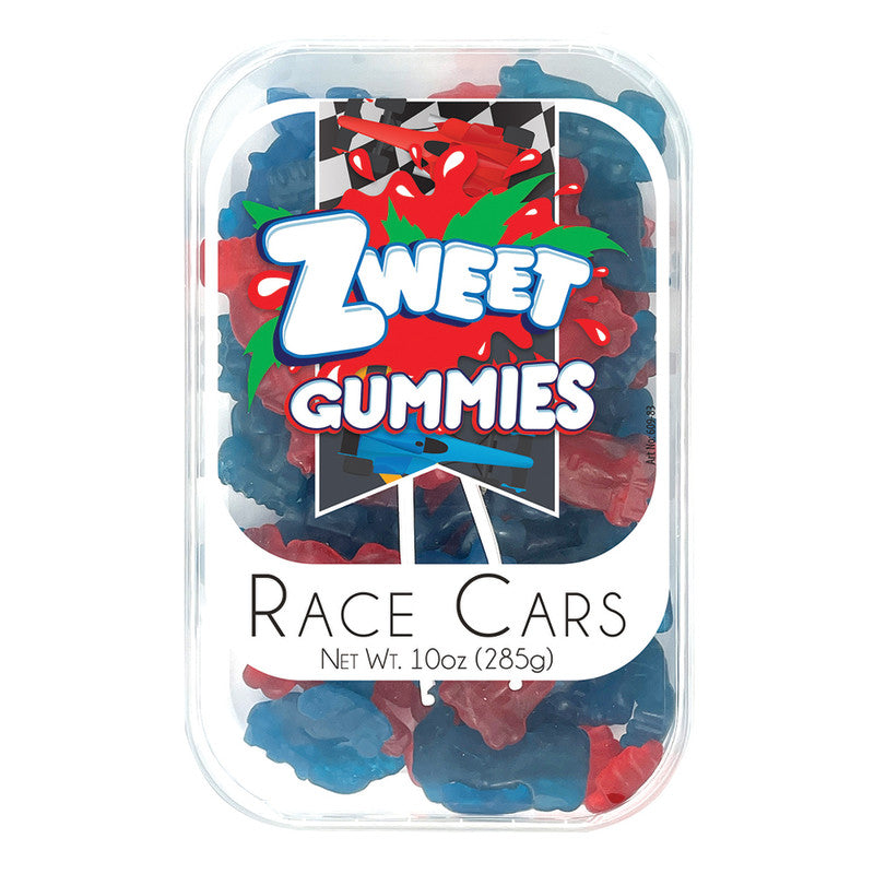 Wholesale Zweet Gummy Race Cars 10 Oz Tub *Sf Dc Only*- Bulk