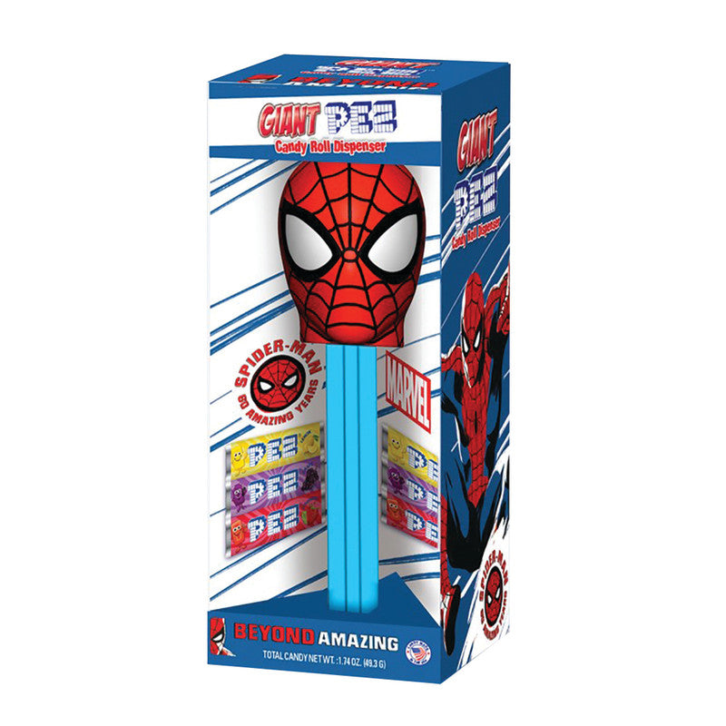 Wholesale Pez Giant Spiderman 16 Oz Box Bulk