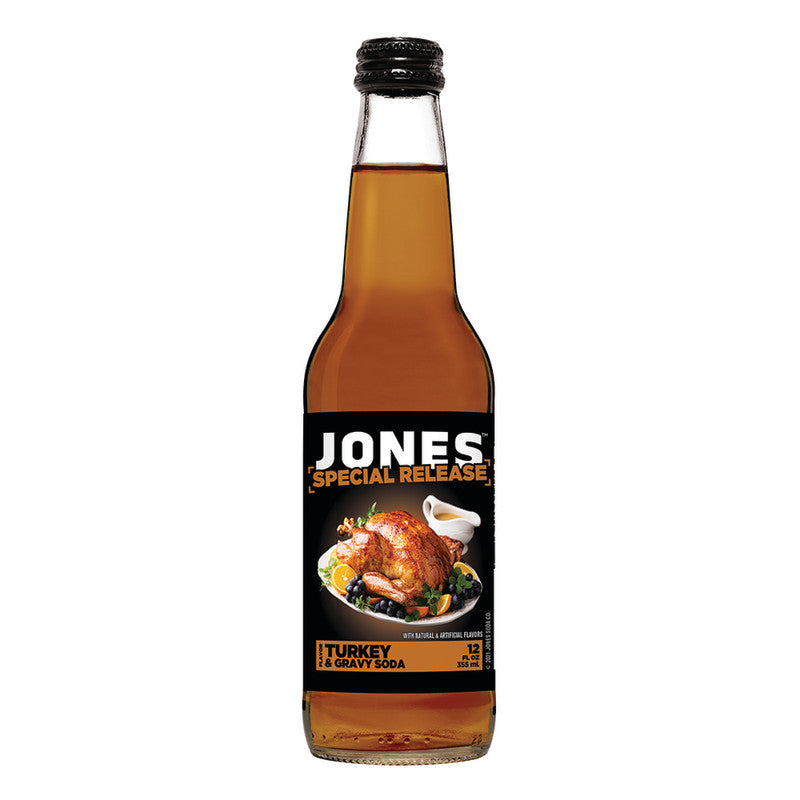 Wholesale Jones Soda Turkey And Gravy 12 Oz Bottle- Bulk