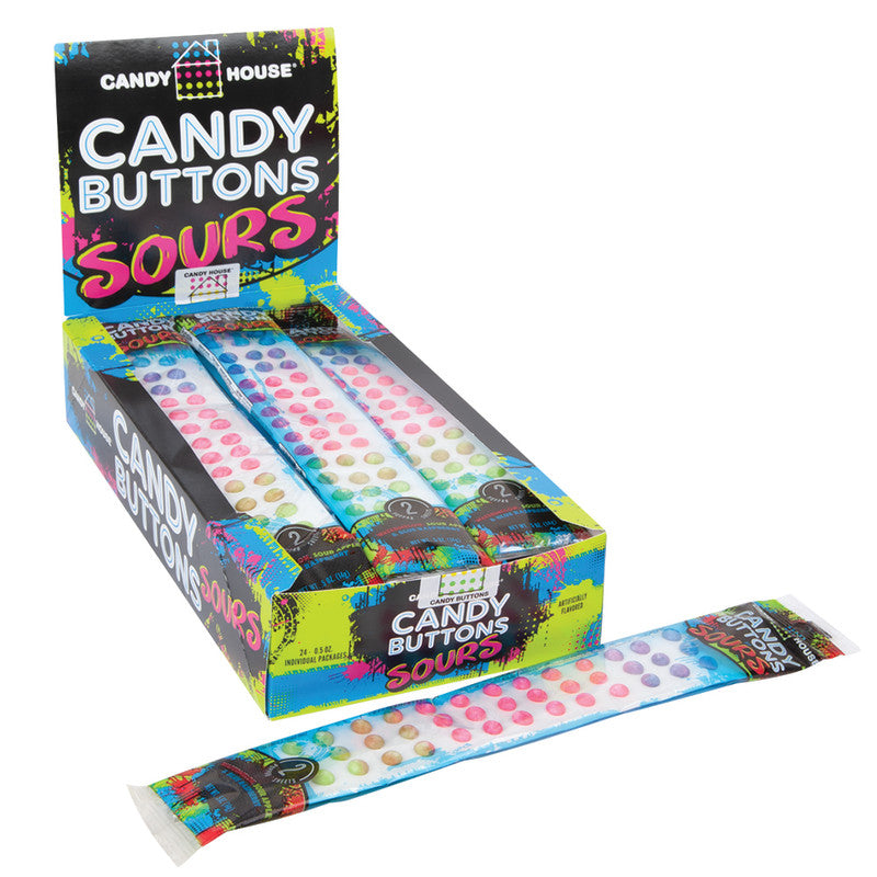 Wholesale Candy Buttons Sours 0.5 Oz- Bulk