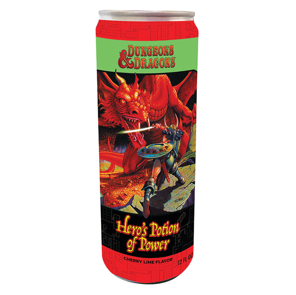 Wholesale Boston America Dungeons & Dragons Hero Potion Of Power Cherry Lime Drink 12 Oz Can Bulk