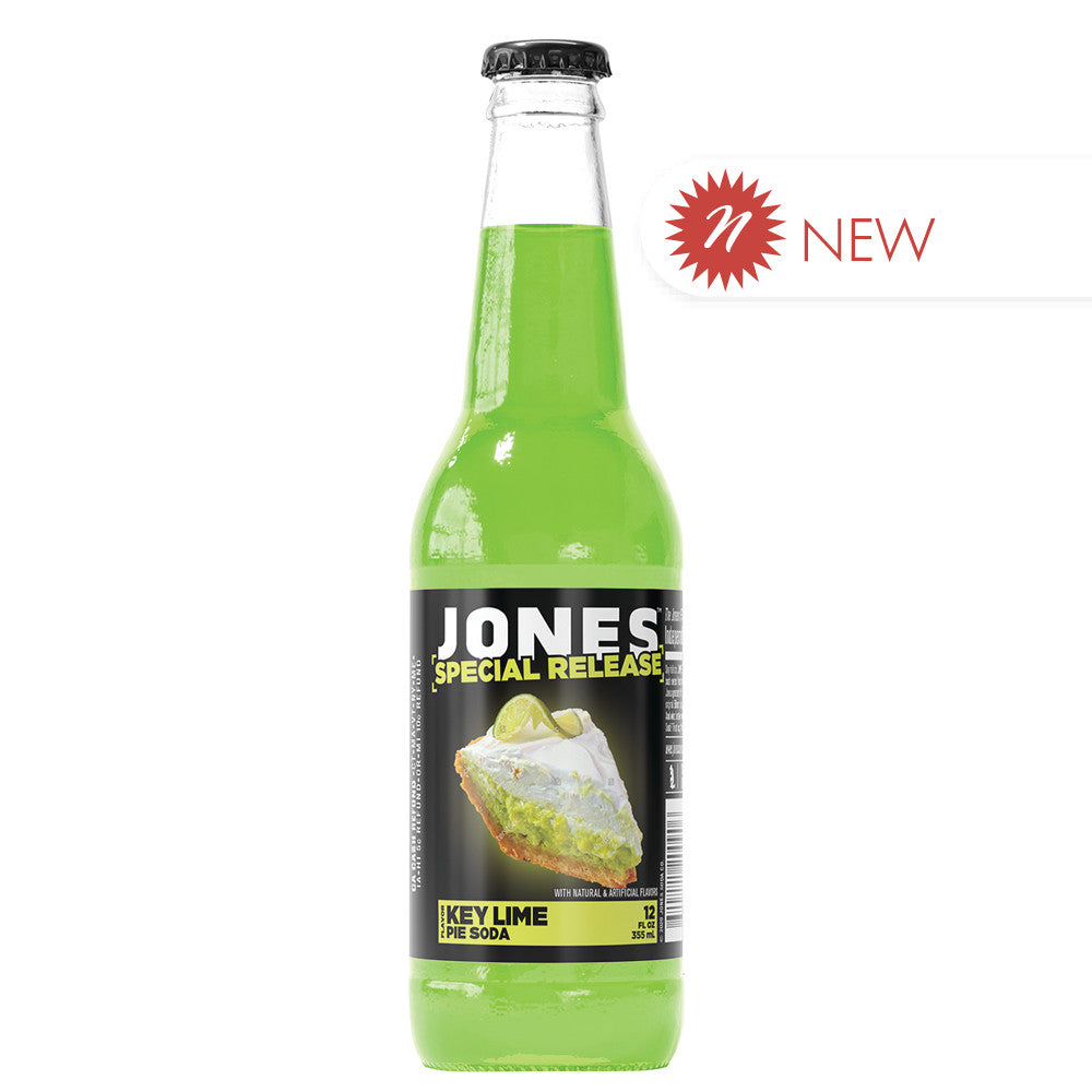 Wholesale Jones Soda Key Lime Pie 12 Oz Bottle Bulk