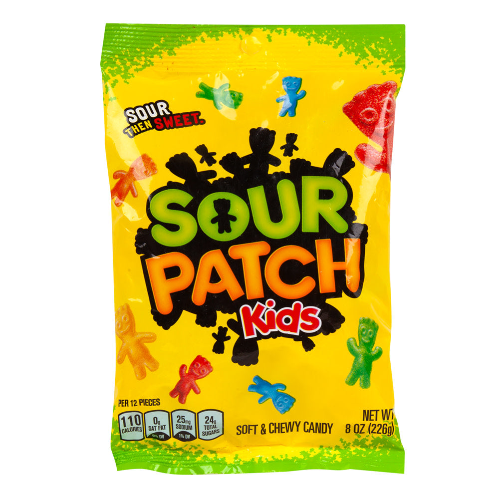 Wholesale Sour Patch Kids 8 Oz Peg Bag- Bulk