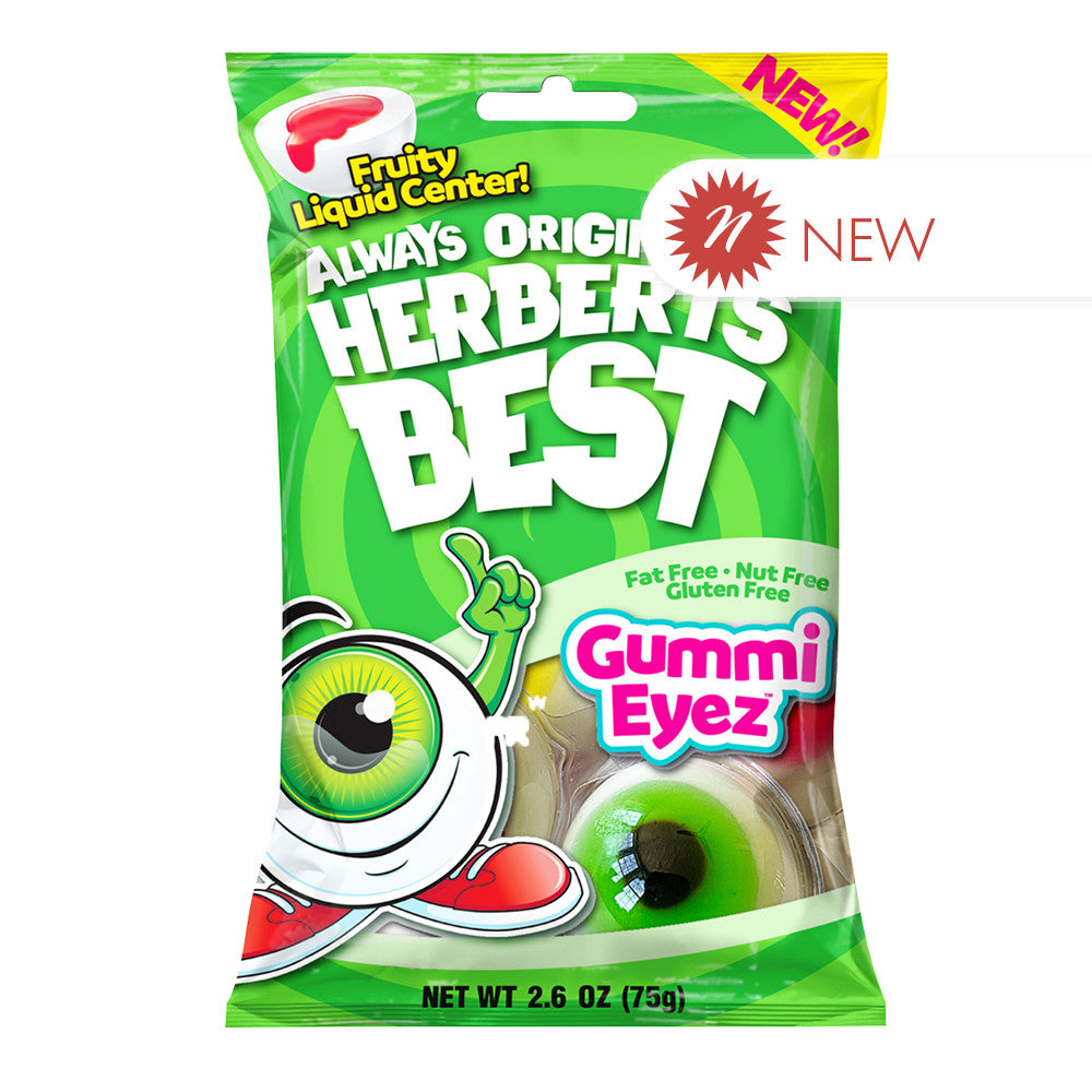 Herbert'S Best Gummi Eyez 2.6 Oz Peg Bag
