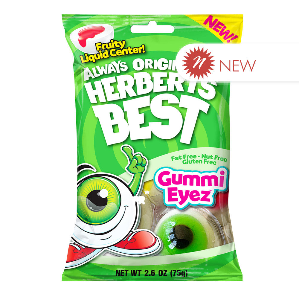 Wholesale Herbert'S Best Gummi Eyez 2.6 Oz Peg Bag- Bulk
