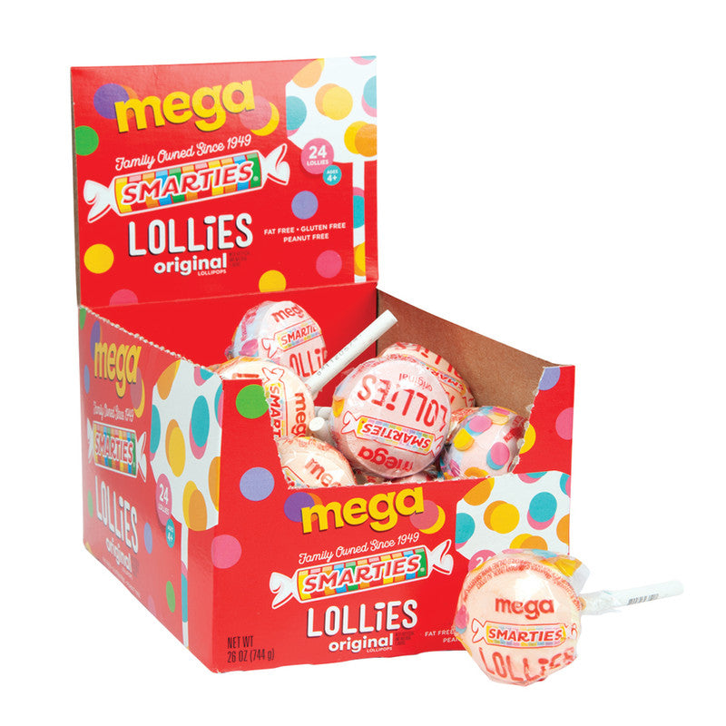 Wholesale Smarties Mega Double Lollies 1.1 Oz- Bulk