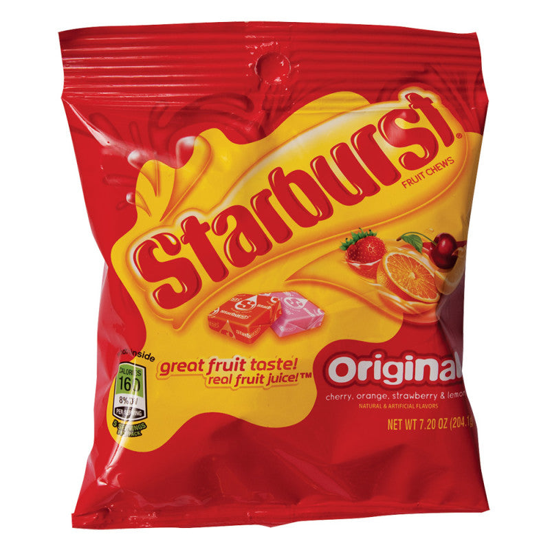Wholesale Starburst Original 7.2 Oz Peg Bag- Bulk