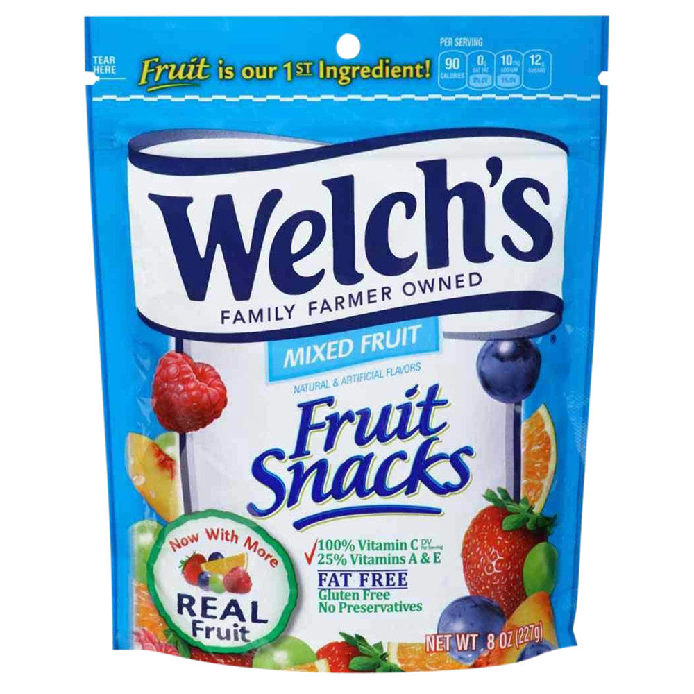 Wholesale Welch'S Fruit Snacks Mixed Fruit 8 Oz Pouch- Bulk