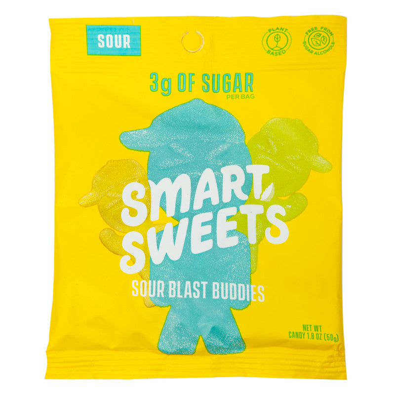 Wholesale Smartsweets Sour Blast Buddies 1.8 Oz Peg Bag- Bulk