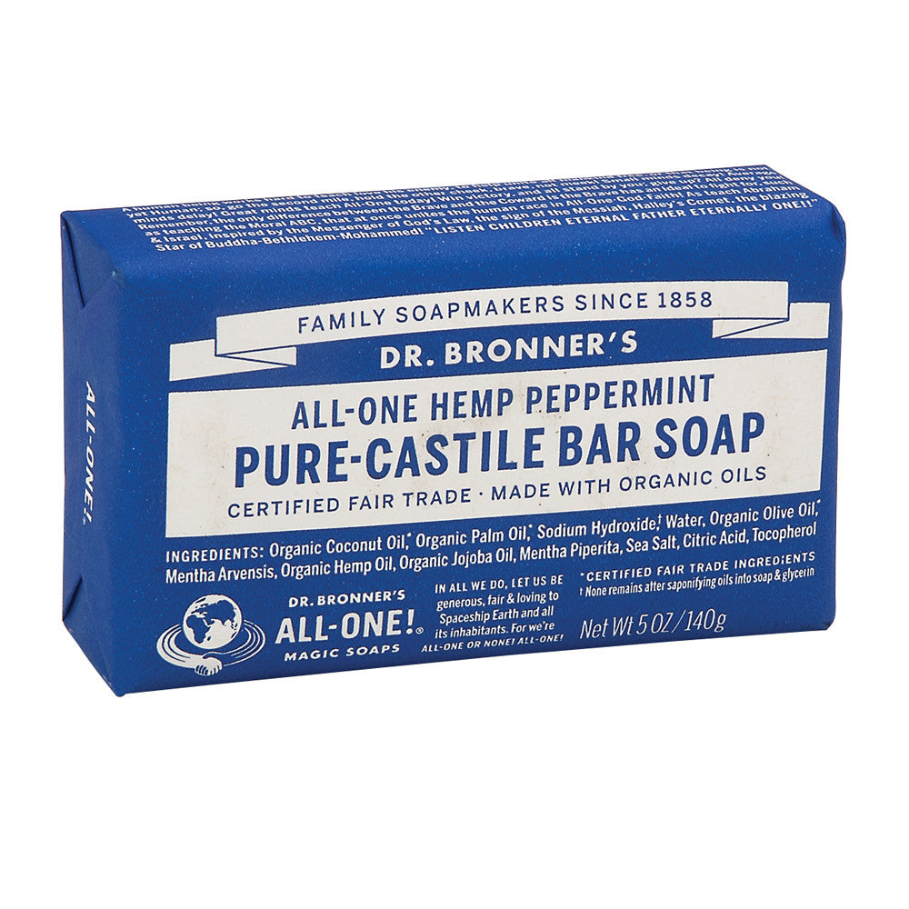 Dr. Bronner'S Peppermint Magic Bar 5 Oz Soap