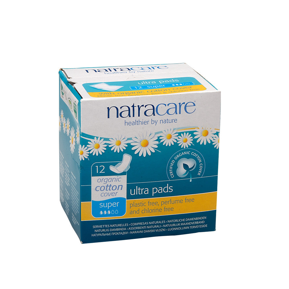 Wholesale Natrcare Super Ultra Pads With Wings Box- Bulk