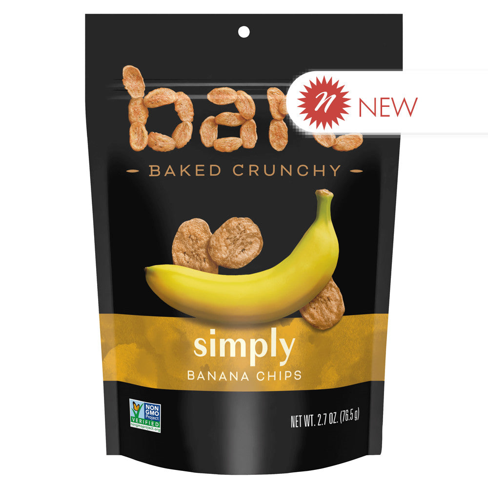 Wholesale Bare Simply Banana Chips 2.7 Oz Pouch- Bulk