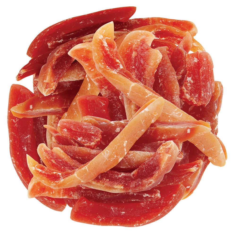 Wholesale Papaya Spears No So2 Low Sugar No Added Color- Bulk