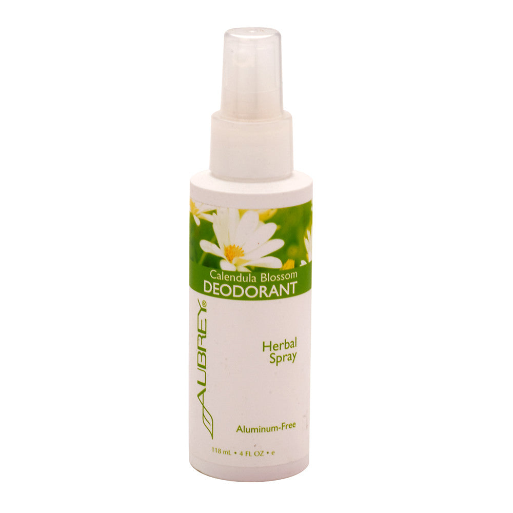 Aubrey Organics Calendula Blossom Deodorant 4 Oz Spray