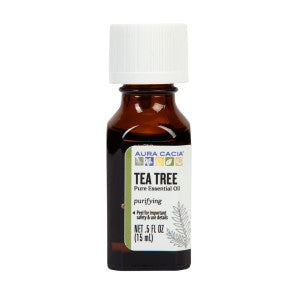 Wholesale Aura Cacia Tea Tree Essential Oil 0.5 Oz Bottle- Bulk