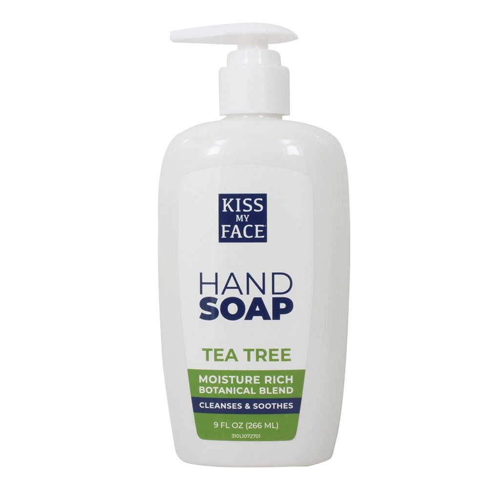 Kiss My Face Tea Tree Moisturizer 9 Oz Hand Soap