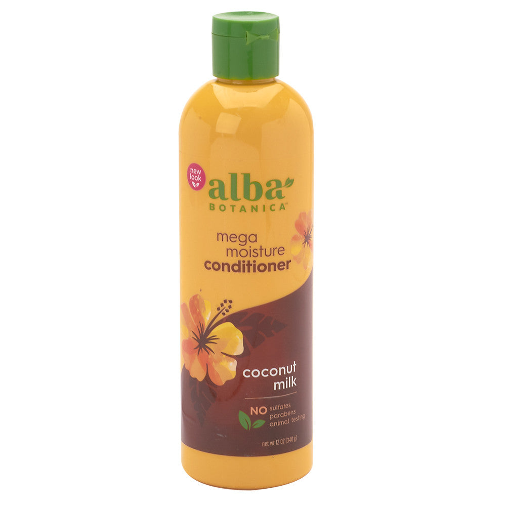 Wholesale Alba Botanica Coconut Milk Drink It Conditioner 12 Oz Bottle- Bulk