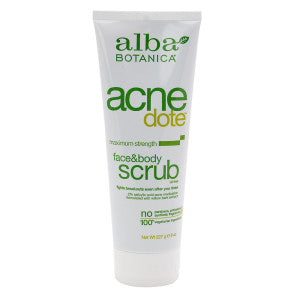 Wholesale Alba Botanica Acnedote Maximum Strength Face & Body Scrub 8 Oz Tube- Bulk