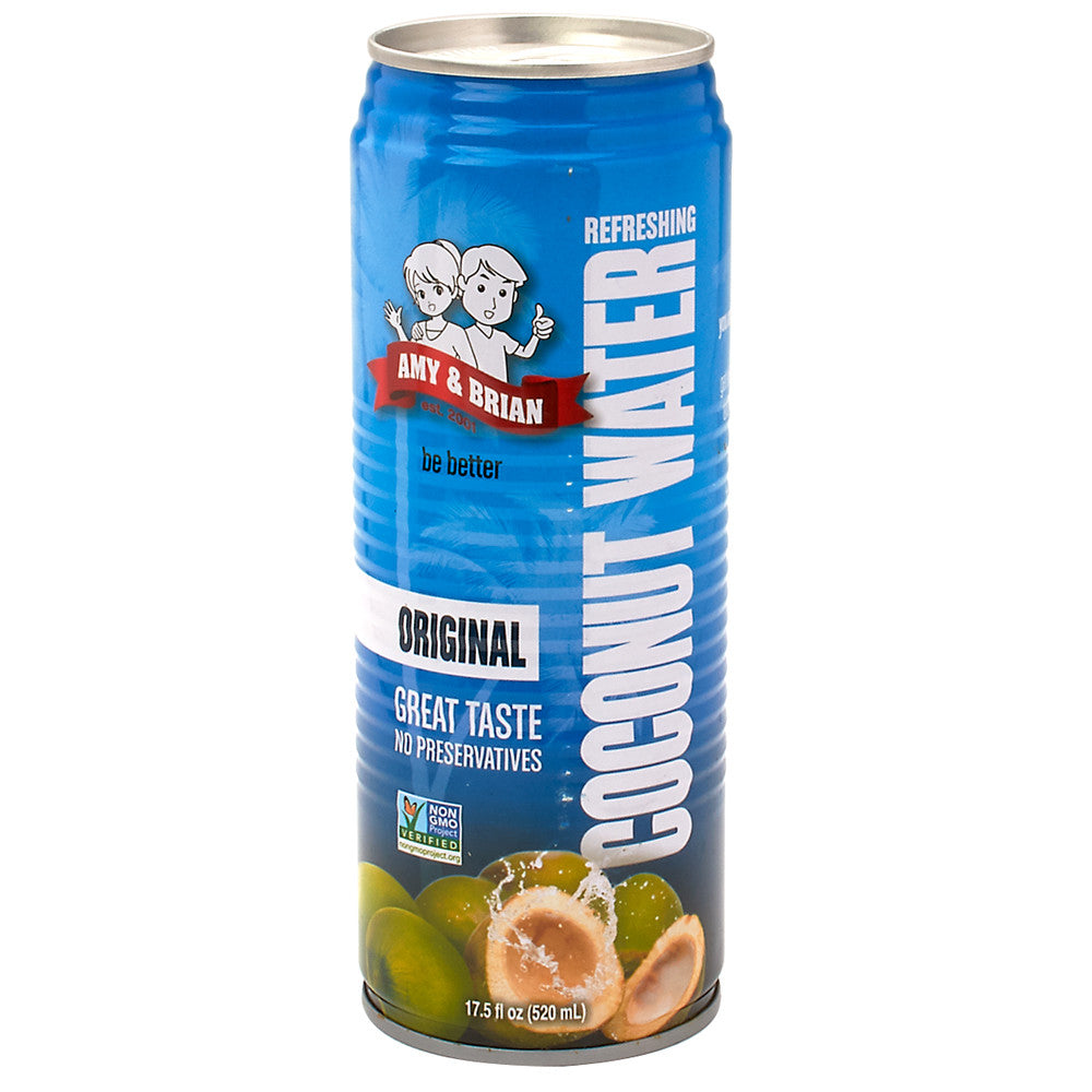 Wholesale Amy & Brian'S Original Coconut Water 17.5 Oz Can- Bulk
