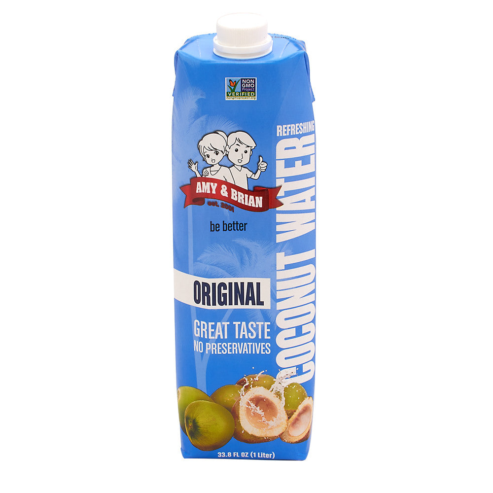Wholesale Amy & Brian'S Original Coconut Water 33.8 Oz Tetra Pack- Bulk