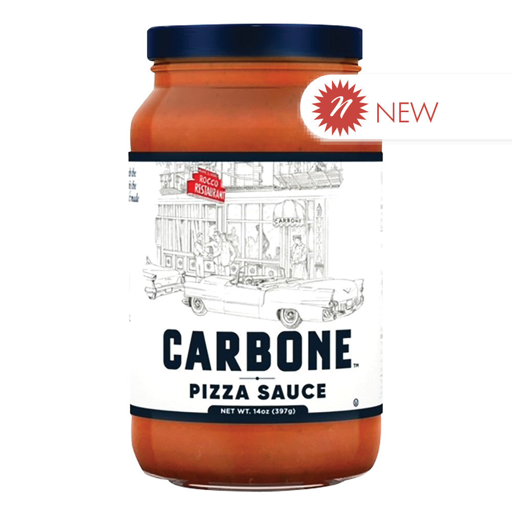 Wholesale Carbone Original Pizza Sauce 14 Oz Jar- Bulk