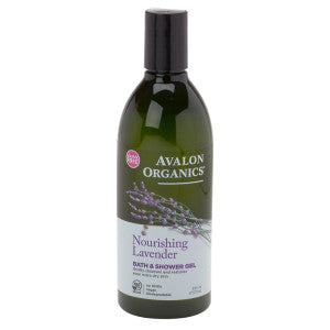 Wholesale Avalon Organics Nourishing Lavender Bath/Shower Gel 12 Oz Bottle Bulk