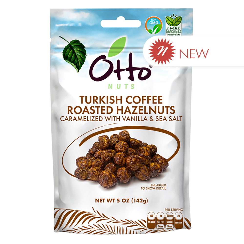 Otto Snacks - Turkish Coffee Roasted Hazelnuts - 5Oz