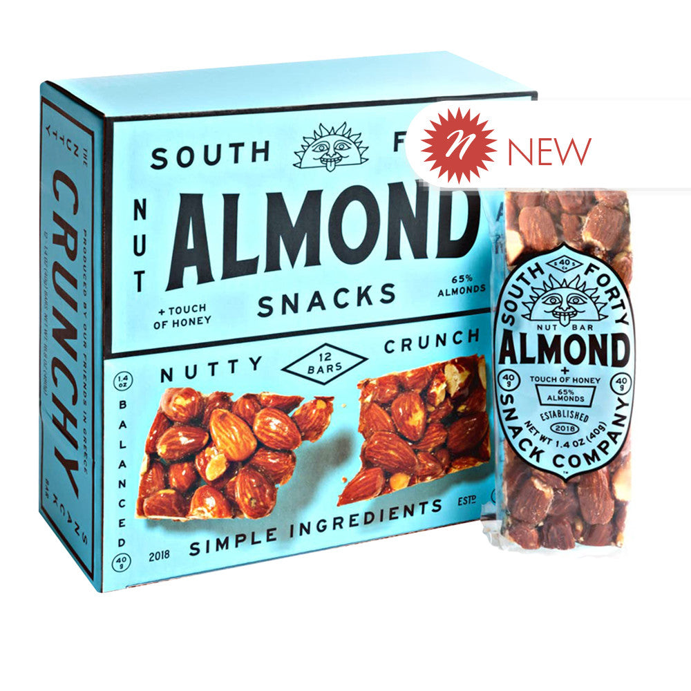 Wholesale South Forty Almond Nut 1.4 Oz Bars Bulk