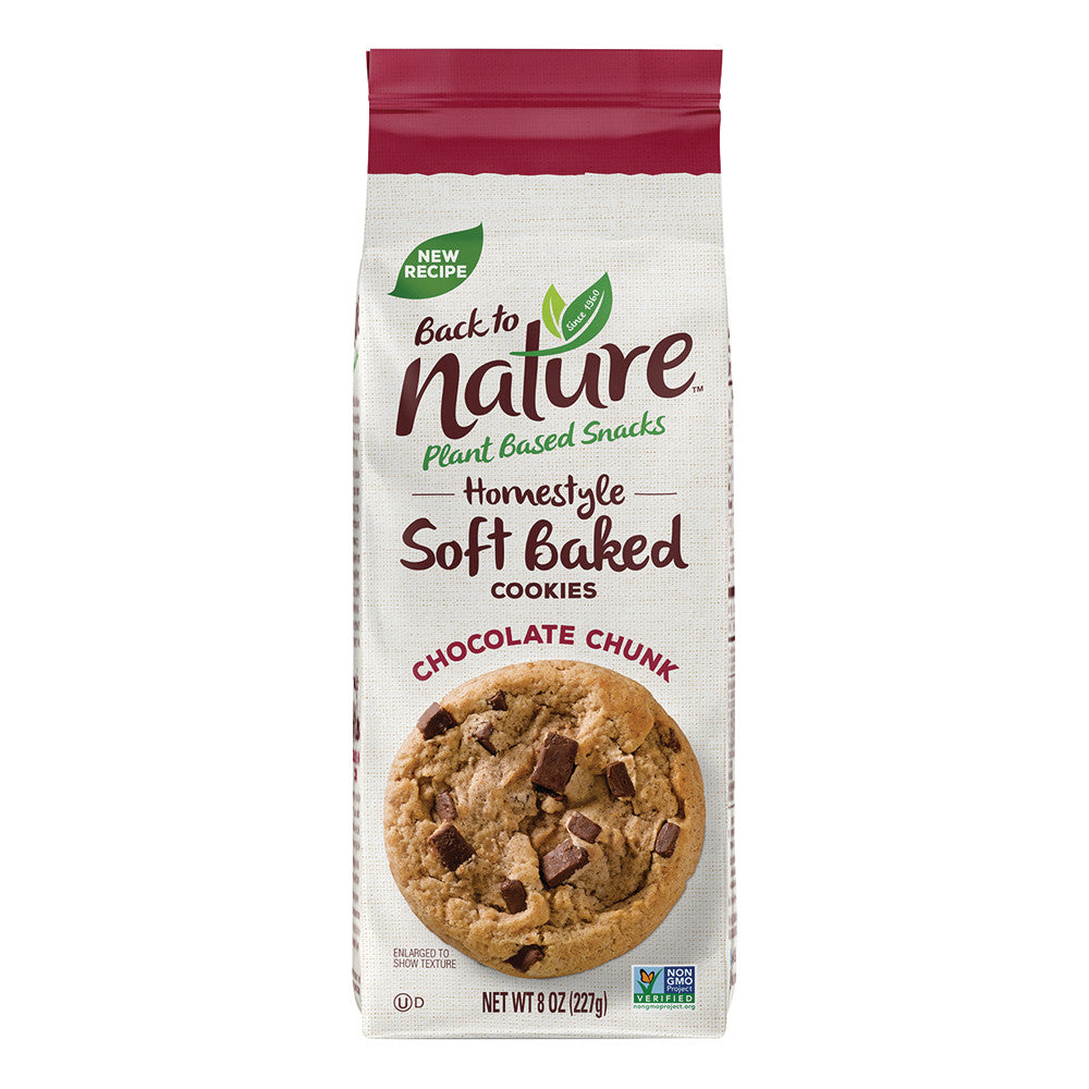 Wholesale Back To Nature Homestyle Chocolate Chunk Cookie 8 Oz Bulk