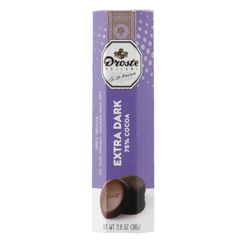 Wholesale Droste Extra Dark Chocolate Pastilles 2.8 Oz Bulk