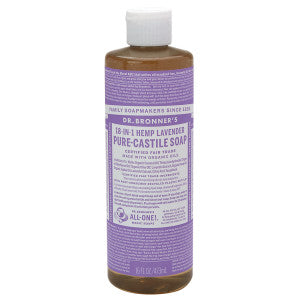 Wholesale Dr. Bronner's Lavender Soap 16 Oz Bottle Bulk