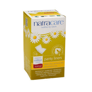 Wholesale Natracare Normal Wrapped Panty Liners Box- Bulk