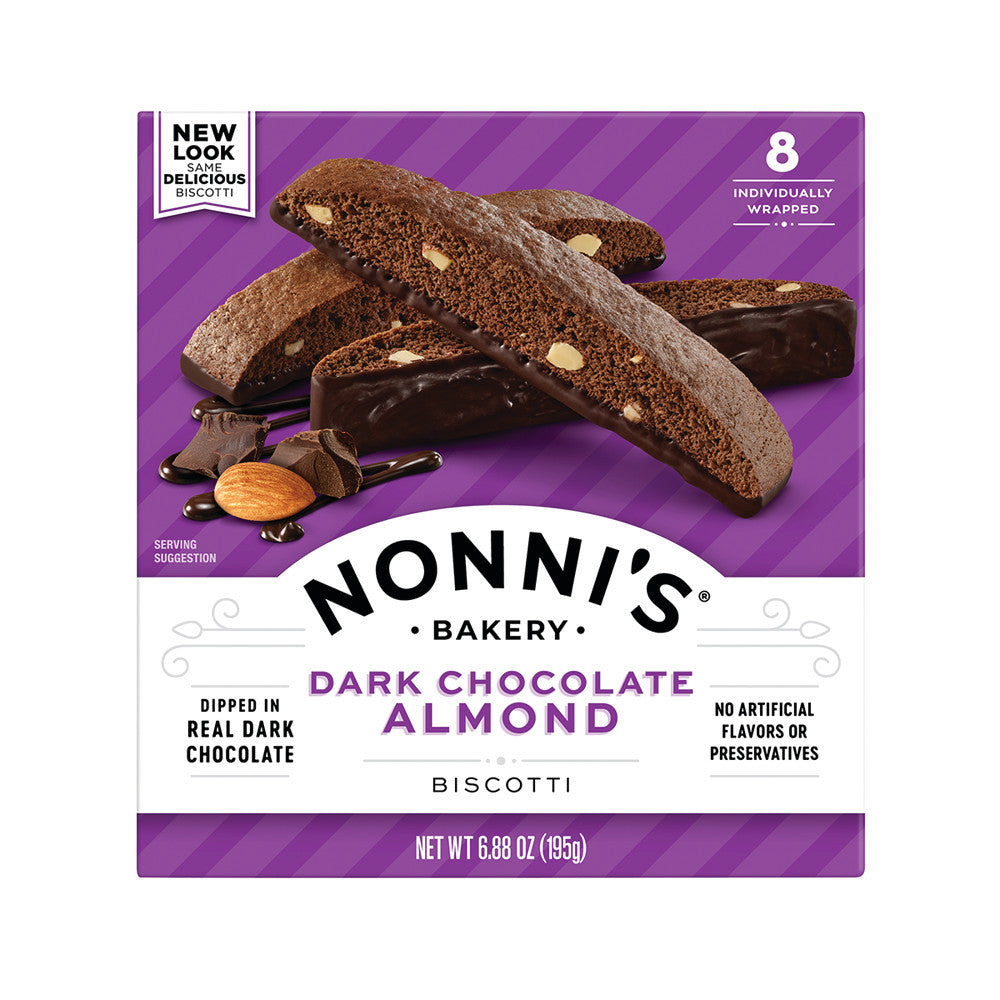 Wholesale Nonni'S - Biscotti Dark Chocolate Almd(8Ct) - 6.88Oz- Bulk