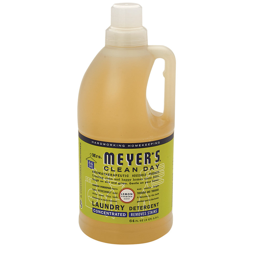 Wholesale Mrs.Meyer'S 2X Lemon Verbena Laundry Detergent 64 Oz Jug- Bulk