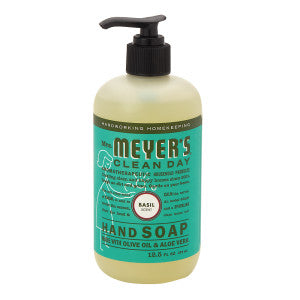 Wholesale Mrs.Meyer's Basil Liquid Hand Soap 12.5 Oz Pump Bottle- Bulk