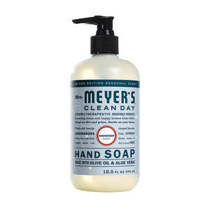 Wholesale Mrs. Meyers Snowdrop Liquid Hand Soap 12.5 Oz Pump Bottle Bulk