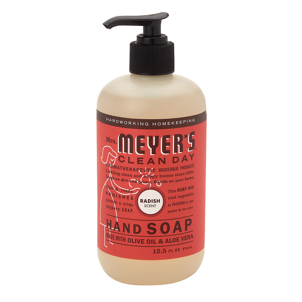 Mrs.Meyer'S Radish Liquid Hand Soap 12.5 Oz Pump Bottle