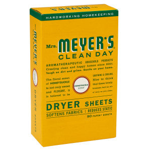 Wholesale Mrs. Meyer's Dryer Honeysuckle Sheets Bulk