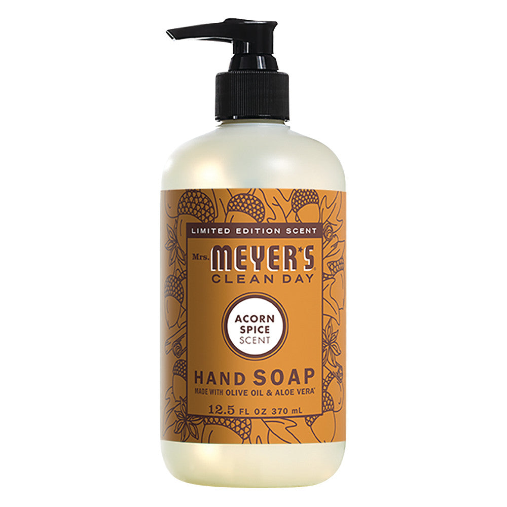 Wholesale Mrs. Meyer'S Liquid Hand Soap Acorn Spice 12.5 Oz Pump Bottle- Bulk