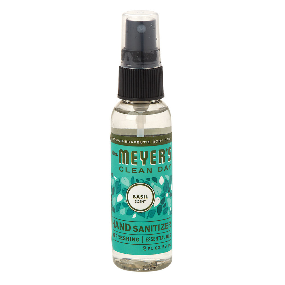 Wholesale Mrs. Meyer'S Basil Hand Sanitizer 2 Oz Spray- Bulk
